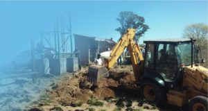 San Luis Agua comenzó con las obras para mejorar el sistema hídrico de Nahuel Mapá
