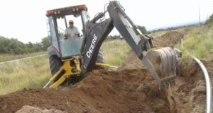 Iniciaron la etapa final del acueducto de Villa Larca, que beneficiará a 50 familias del paraje El Descanso
