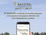 El RENATRE incorporó mensajería directa con los trabajadores rurales