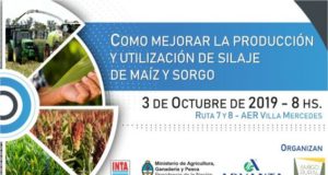 Capacitación en INTA Villa Mercedes sobre silaje de maíz y sorgo