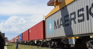 Despacharon desde San Luis una nueva formación ferroviaria con alfalfa para exportar