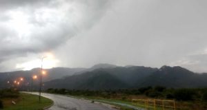 San Luis: la semana comienza con frío, lluvias y vientos muy intensos