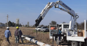 El gobierno provincial construye una línea de media tensión entre Villa Mercedes y Juan Llerena