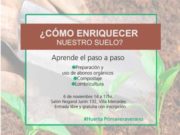 Anuncian charla sobre abono para la huerta, en Villa Mercedes