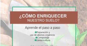 Anuncian charla sobre abono para la huerta, en Villa Mercedes