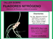 Taller en INTA sobre fijadores de nitrógeno