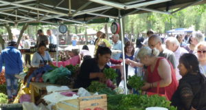 La Feria de Productores en la Costanera Río Quinto