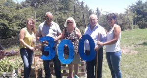 Villa Mercedes llegó a la huerta N° 300