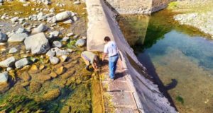 San Luis Agua trabaja en el reencauzamiento y monitoreos en azudes de tres ríos