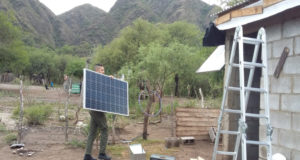 Colocan equipos solares en parajes de difícil acceso en San Luis