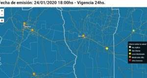 Advertencia de altas temperaturas para la región de Cuyo