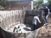 En La Aguada construyeron la tercera cisterna para acopio de agua