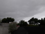 El alerta llegó con fuertes vientos y lluvias en la provincia