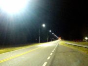 San Luis: Vialidad Nacional instaló nuevas luminarias led en la RN 188 y RP 3