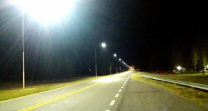 San Luis: Vialidad Nacional instaló nuevas luminarias led en la RN 188 y RP 3
