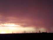 La lluvia fue generosa en toda la provincia de San Luis
