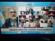 Basterra dialogó con los integrantes de la comisión de Agricultura de Diputados