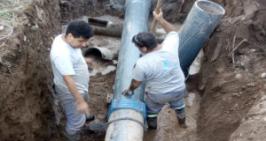 San Luis Agua realizó diversas tareas de mantenimiento y reparación en el interior de la provincia