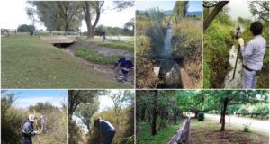San Luis Agua realizó tareas de mejora en los canales de agua cruda en la provincia