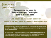 El RENATRE realizará los pagos de la Prestación por Desempleo del 7 al 23 de abril inclusive