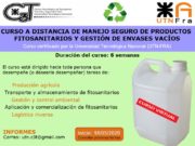 La UTN abre un curso virtual sobre manejo de fitosanitarios y gestión de envases vacíos