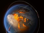 Descubren que el campo magnético de la Tierra se está debilitando en América el Sur