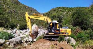 San Luis Agua realizó tareas de reactivación y puesta en valor de canales de riego