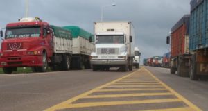 San Luis estableció un protocolo sanitario para choferes de transporte de cargas