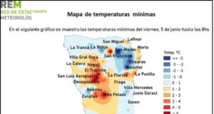 Viernes 5 muy frío en la provincia de San Luis