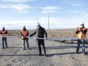 Neuquén ya tiene en funcionamiento su primer parque eólico