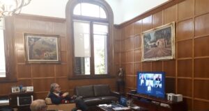 Encuentro de autoridades de Agricultura con representantes de ACSoja