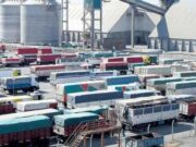 El ingreso de camiones en puertos de Rosario aumentó el 10% la última semana