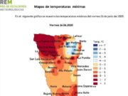 Las mínimas en la provincia de San Luis llegaron a -8.5