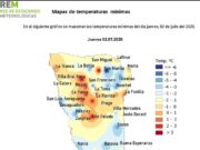 Mañana helada en la provincia de San Luis