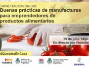 Hoy a las 14 INTA capacita en Buenas Prácticas de Manufacturas