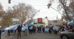 En Villa Mercedes se movilizaron de nuevo contra el gobierno nacional