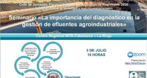 Seminario: «La importancia del diagnóstico en la gestión de efluentes agroindustriales»