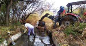 San Luis Agua finalizará la puesta en valor del Canal Matriz de San Francisco del Monte de Oro