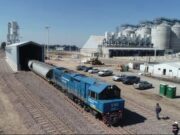 Ingresó en puertos del Gran Rosario el primer tren con granos