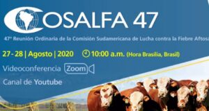 Aftosa: Se realiza la 47ª Reunión Ordinaria de la Cosalfa