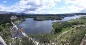 San Luis: estudian sedimentos del embalse La Estrechura con técnicas de base nuclear