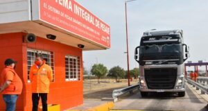 Balanzas en San Luis: durante julio se realizaron más de mil multas por exceso de peso