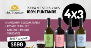 Sol Puntano lanza una oferta de vinos