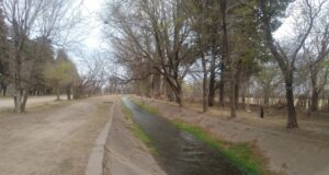 San Luis Agua realiza la limpieza del canal Margen Derecho de Villa Mercedes