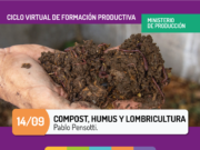 Lombricultura: llega la última capacitación del ciclo virtual de formación productiva