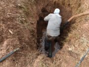 San Luis Agua reparó un tramo del Acueducto Río Amieva