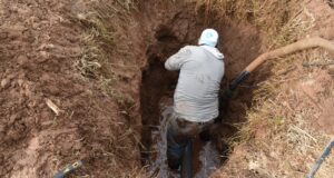 San Luis Agua reparó un tramo del Acueducto Río Amieva