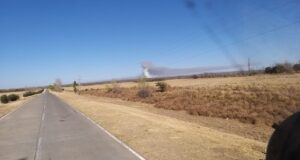 San Luis: se reinició un incendio en la zona de Saladillo