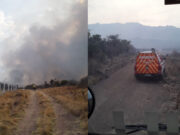 San Luis: controlan el incendio de Donovan y se reactiva en Villa Larca