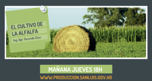 Este jueves se publicará la tercera capacitación virtual de producción agropecuaria